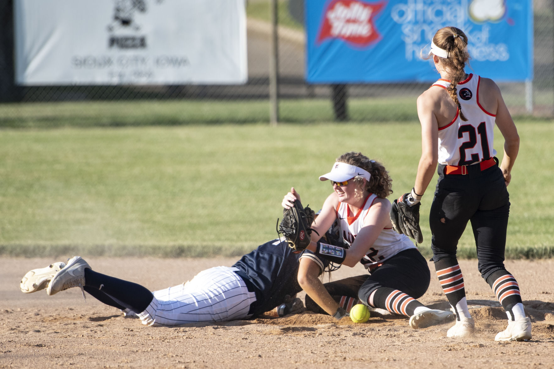 East vs Heelan softball
